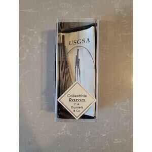 VTG C.A Daniels & Co 1993 Collectible Sculpted Signed Razor Golf USGSA BRAND NEW